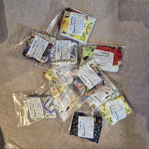 Placemat Kits ready to go out 2025