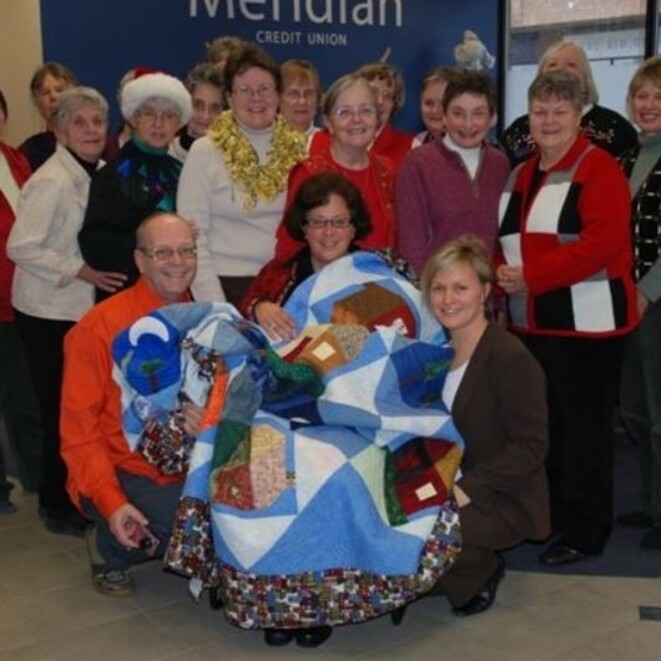 Afternnoon Stitch & Share Group  Wayne Townsend DCMA Curator Tracy Hand-Breckenridge  Yvonne Guse-Rahn