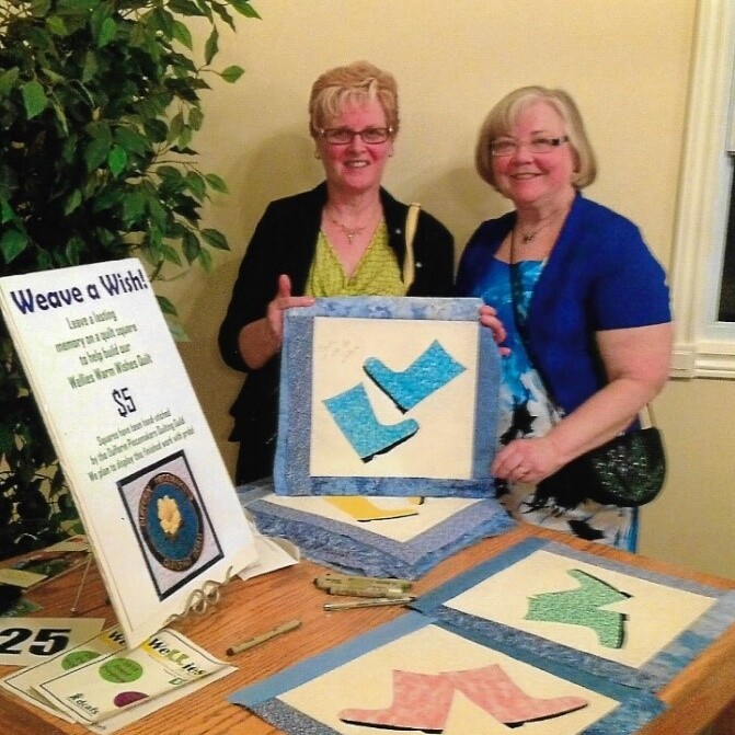 Fern Pugh and Trish McKibbon - Wellies for Wishes
